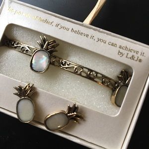 Earrings & Bracelet Set